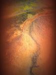 WOMAN IN GEYSER POOL-