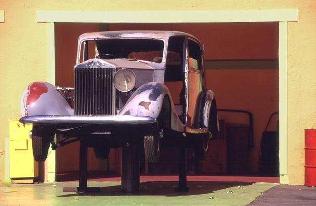 CAR ON JACK