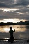 BOY FISHING -British Columbia